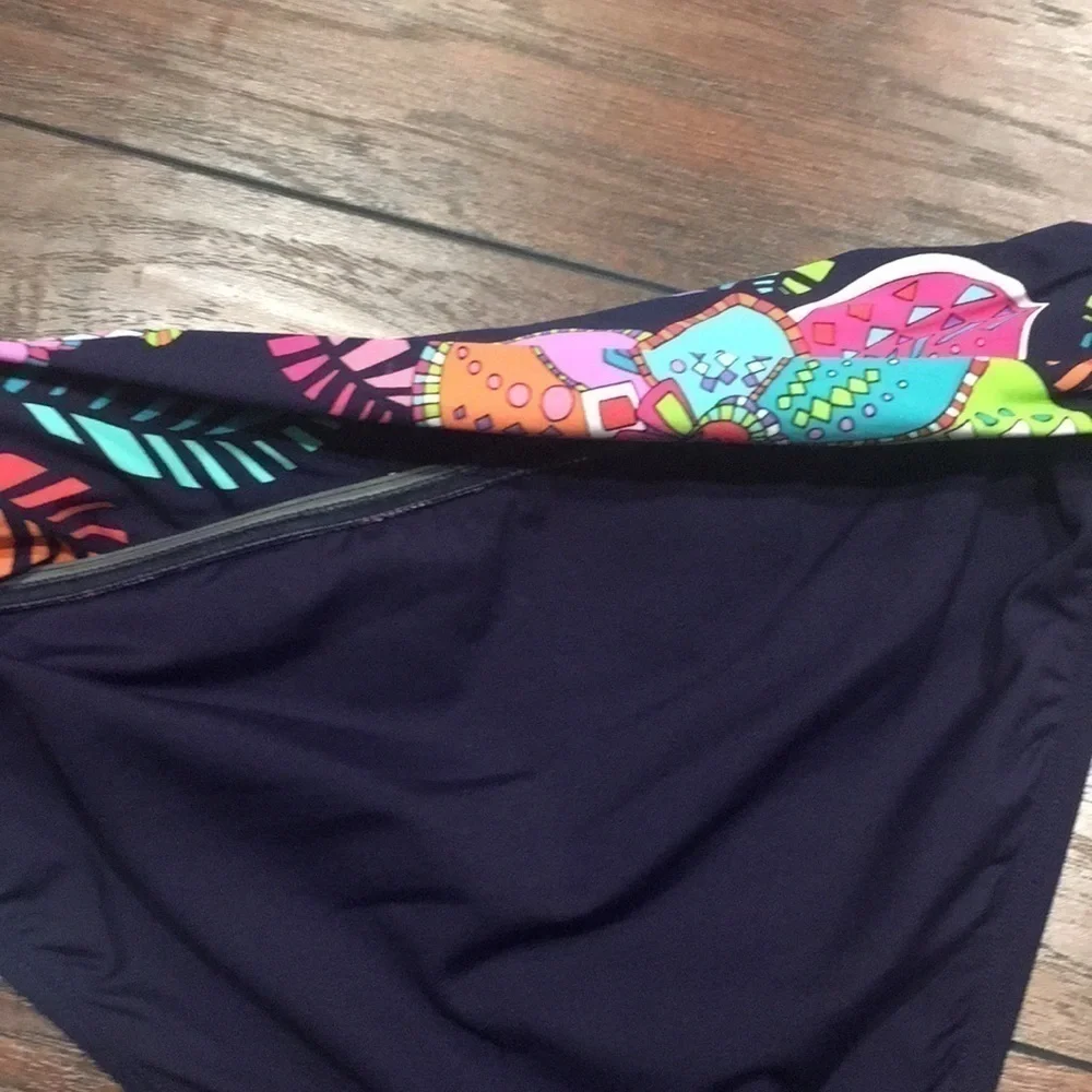 NWT Anne Cole signature Flower  bottom swim